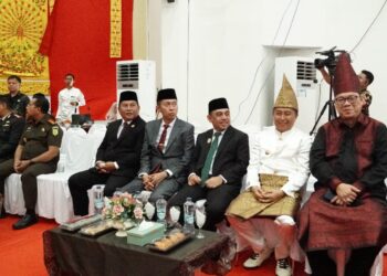 Bupati dan Wabup Bolsel Hadiri Paripurna HUT ke-116 Kotamobagu
