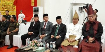 Bupati dan Wabup Bolsel Hadiri Paripurna HUT ke-116 Kotamobagu