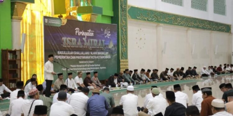 Peringatan Isra Miraj, Wali Kota Kotamobagu Ajak Umat Perkuat Iman dan Ketakwaan