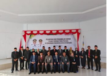 Pemkot Kotamobagu Gelar Rolling Eselon II, 18 Pejabat Dilantik