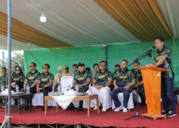 Wali Kota Kotamobagu Hadiri Pembukaan Turnamen Menembak Piala Kejari