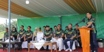 Wali Kota Kotamobagu Hadiri Pembukaan Turnamen Menembak Piala Kejari