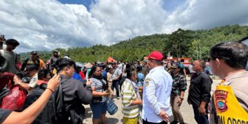 281 Warga Terdampak Erupsi Gunung Ruang Tiba di Bolsel untuk Relokasi Permanen