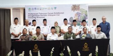 Forum Tahunan Koridor Hidupan Liar Tanjung Binerean, Bupati Iskandar Tekankan Kolaborasi Jaga Lingkungan