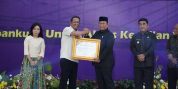 Wabup Bolsel Hadiri Peresmian Posbankum dan Pembukaan Pelatihan Paralegal se-Sulut