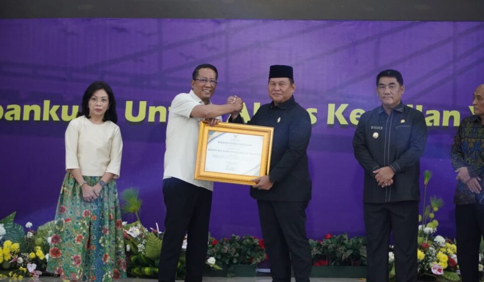 Wabup Bolsel Hadiri Peresmian Posbankum dan Pembukaan Pelatihan Paralegal se-Sulut