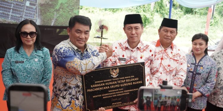 287 Warga Sitaro Resmi Menjadi Warga Bolsel, Huntap Modisi Diserahterimakan