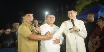 Safari Ramadan Pemprov Sulut Disambut Adat Mopotilo di Bolsel