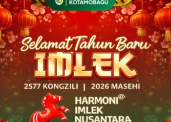 Wali Kota dan Wakil Wali Kota Kotamobagu Sampaikan Ucapan Selamat Tahun Baru Imlek 2577
