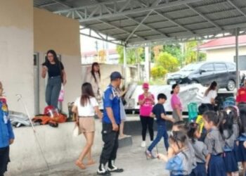 Kunjungan Edukatif Warnai Kantor Satpol PP dan Damkar Kotamobagu