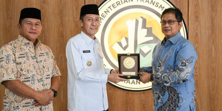 Audiensi di Kementerian Transmigrasi, Bolsel Siap Jadi Pusat Pertumbuhan Ekonomi Baru Berbasis Kawasan