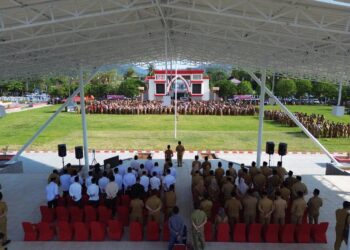 Apel kerja perdana ASN Bolsel.