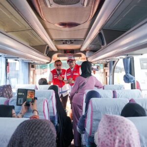 Pertamina Berangkatkan 125 Pemudik dari Makassar