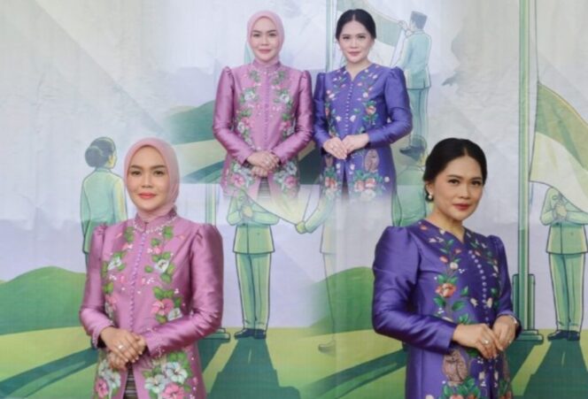 
 Rindah Gaib Mokoginta dan Resty Mangkat Somba.
