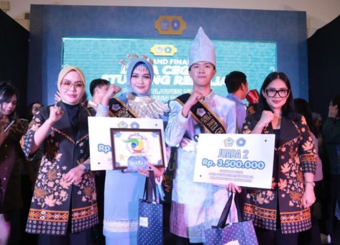 
 Perwakilan Kota Kotamobagu berhasil menorehkan prestasi pada ajang Pemilihan Duta Stunting 2026 yang digelar di Manado, Jumat (24/4/2026).