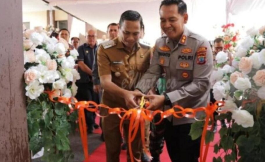 Wali Kota Kotamobagu Hadiri Peresmian Fasilitas Baru Polres Kotamobagu