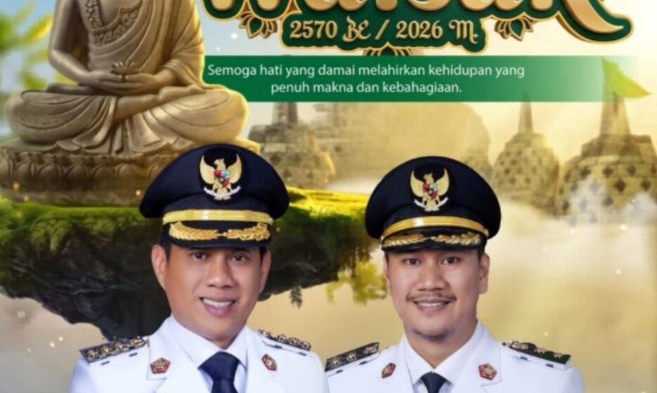 Wali Kota dan Wakil Wali Kota Kotamobagu Ucapkan Selamat Hari Raya Waisak 2570 BE