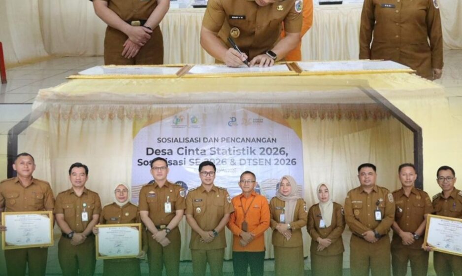 Pemkot Kotamobagu Luncurkan Program Desa Cinta Statistik 2026