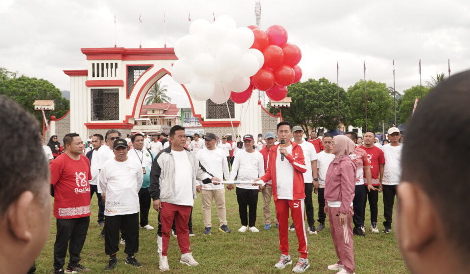 Usung Tema Gotong Royong, Pemkab Bolsel Resmi Luncurkan Logo HUT ke-18