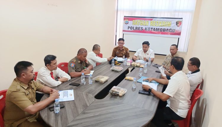 Polres dan Pemkot Kotamobagu Perkuat Sinergi Penegakan Hukum Lewat Rakor PPNS