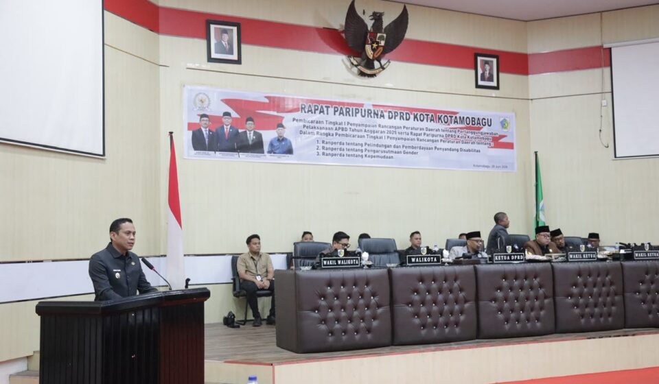 Wali Kota Kotamobagu Sampaikan Ranperda Pertanggungjawaban APBD 2025, Tegaskan Komitmen Tata Kelola Transparan