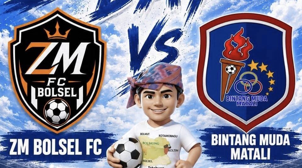 BMM Matali Tantang ZM FC Bolsel di TCL 2026
