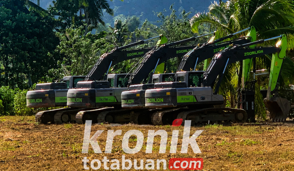 Polisi Belum Beri Penjelasan Soal Penindakan PETI PT SMG di Tanoyan Selatan, Excavator Diamankan di Polsek Lolayan
