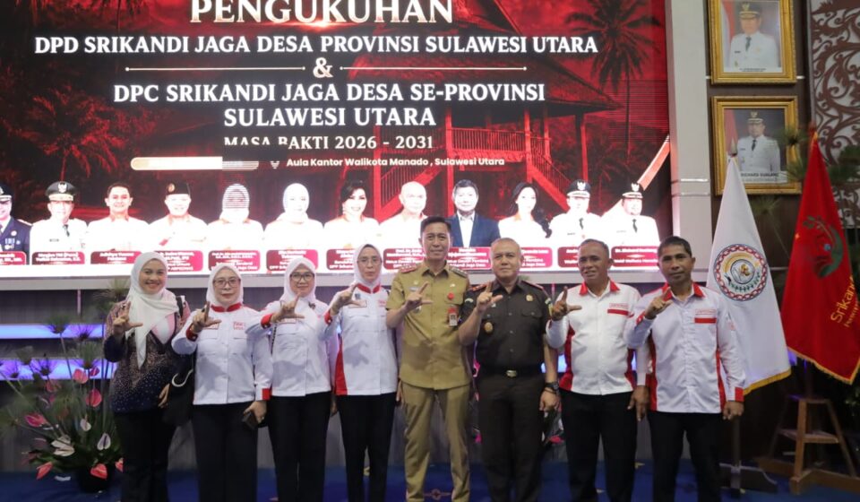 Bupati Bolsel Hadiri Pengukuhan Ketua SRIKANDI JAGA DESA