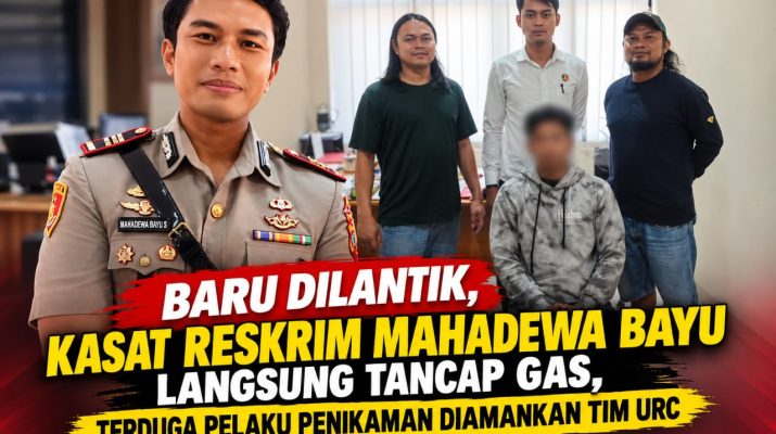 Gerak Cepat Kasat Reskrim AKP Mahadewa, Terduga Pelaku Penikaman di Mopusi Diamankan Tim URC