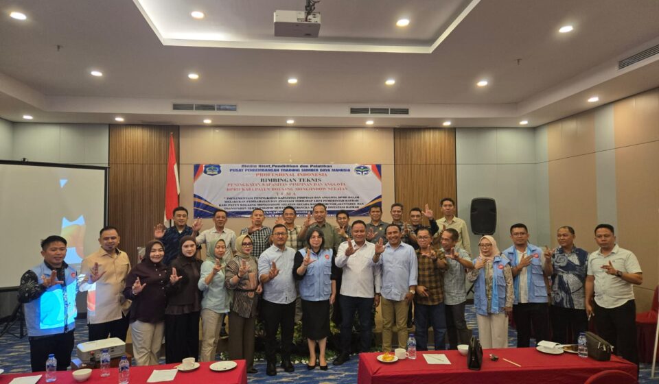 20 Anggota DPRD Bolsel Ikut Bimtek Peningkatan Kapasitas