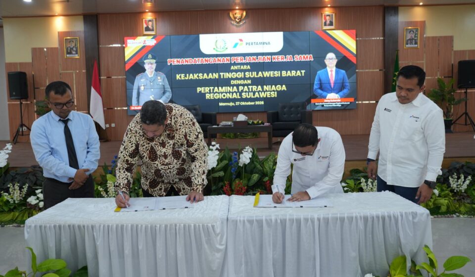 Pertamina Patra Niaga Regional Sulawesi dan Kejati Sulbar Teken PKS, Perkuat Tata Kelola dan Dukungan Penyaluran Energi